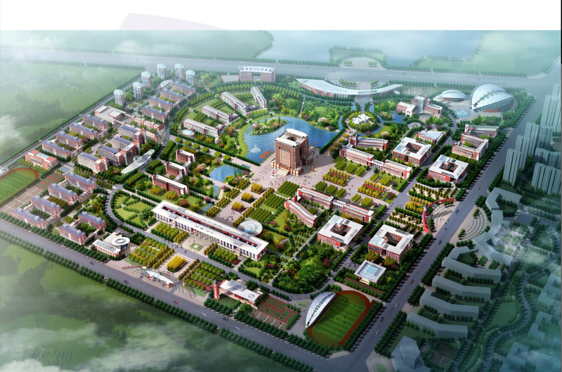 中国医科大学新校区选址在沈北新区生命科学城,地处于蒲河大道以